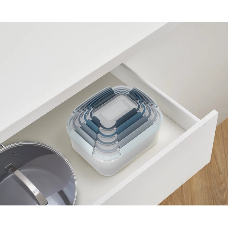 Joseph Joseph Nest Lock Aufbewahrungsbehlter-Set 5er Set, Blau