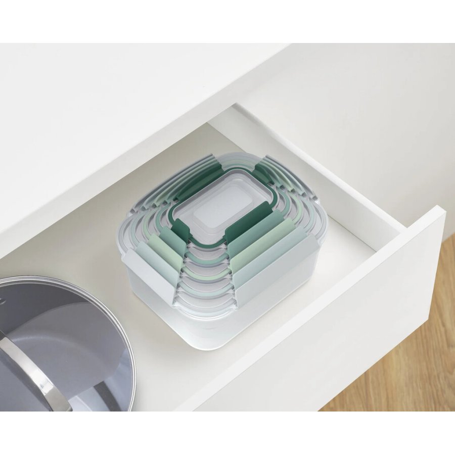 Joseph Joseph Nest Lock Aufbewahrungsbehlter-Set 5er Set, Grn