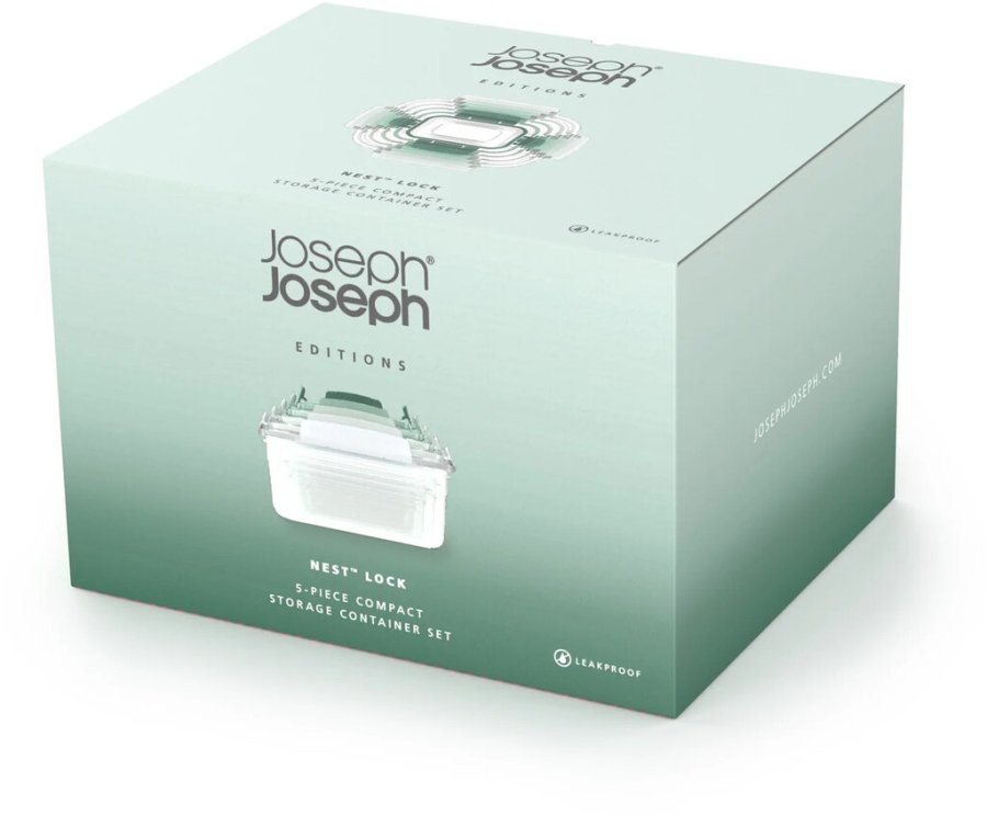 Joseph Joseph Nest Lock Aufbewahrungsbehlter-Set 5er Set, Grn