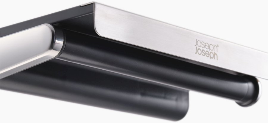 Joseph Joseph RollGrip Kchenrollenhalter fr untere Ablage 30,5 cm, Graphite