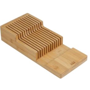 Joseph Joseph DrawerStore 2-Schicht-Messerblock 39,6 cm, Bambus