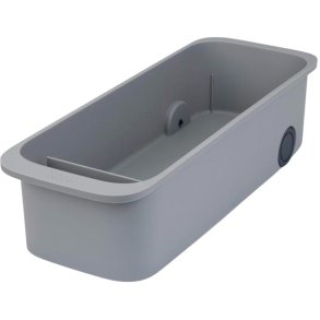 Joseph Joseph CupboardStore Kasten mit Rollen 46,2 cm, Grau