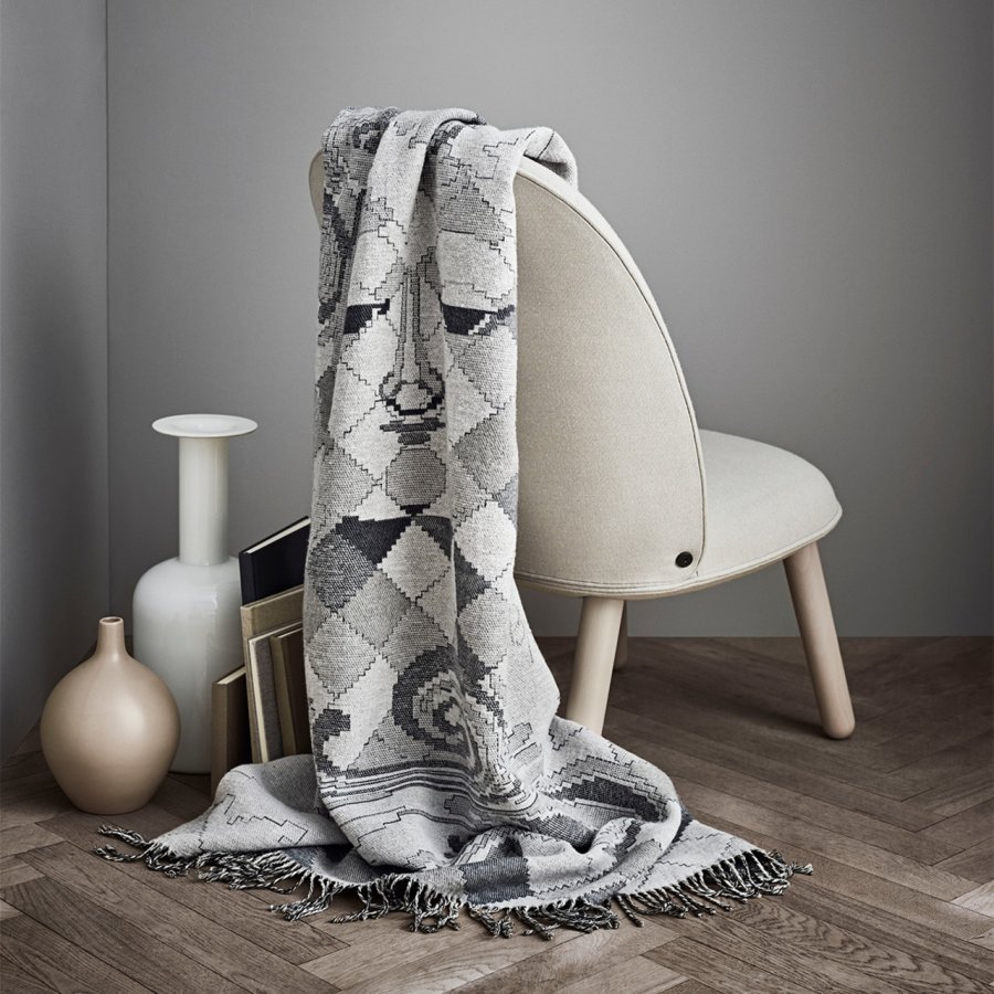 Bjrn Wiinblad Plaid 130x200 cm, Gr