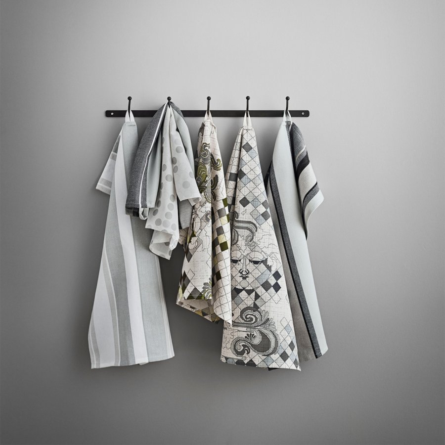 Bj�rn Wiinblad Viskestykke Gr�, 50x70 cm