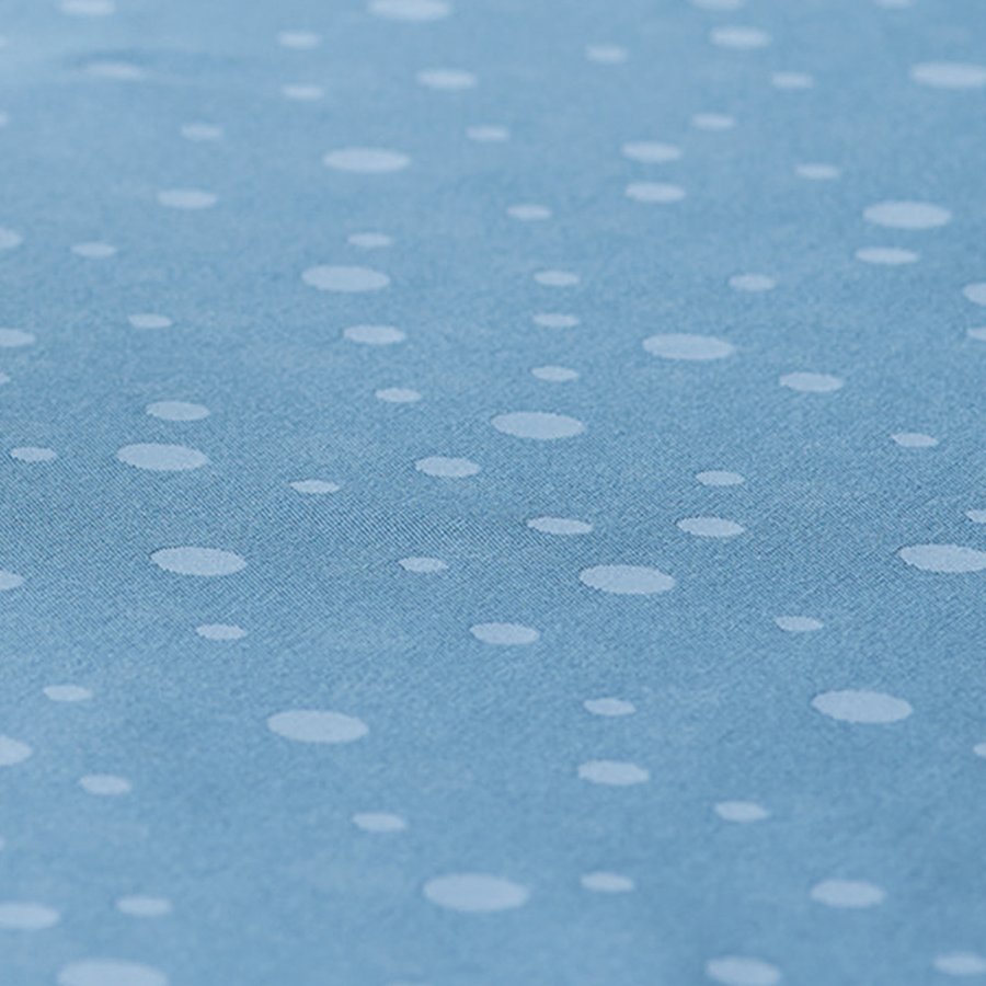 Damask Dug Dot Dusty blue, 140x180 cm