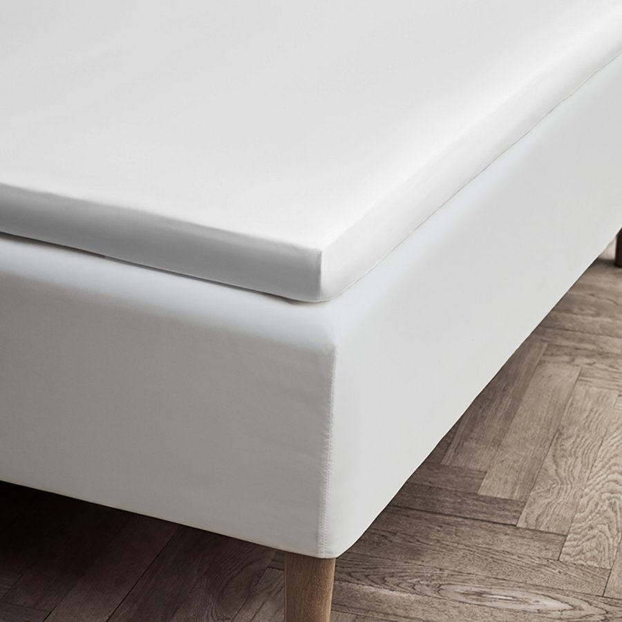 Juna Percale Kuvertlagen 180x210 cm, Hvid