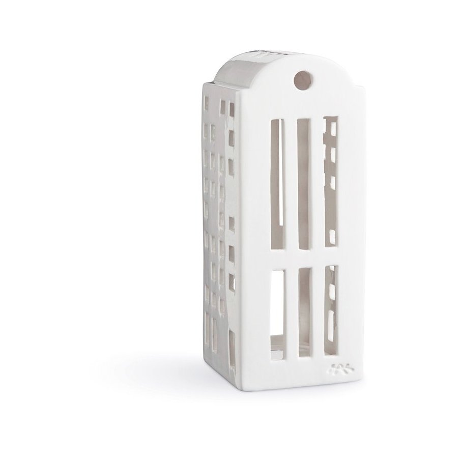 Kähler Urbania Lyshus Pakhus 20,5cm, Hvid