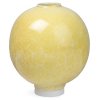 Kähler Unico Vase H17 cm, Okkergul