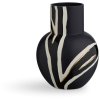 Kähler Fiora Vase 25cm, Midnatsbl
