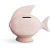 Kähler Figur Sparedyr Fisk H14,5 cm, Rosa
