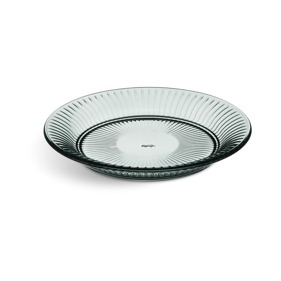 Kähler Hammershi Glastallerken 22cm, grn