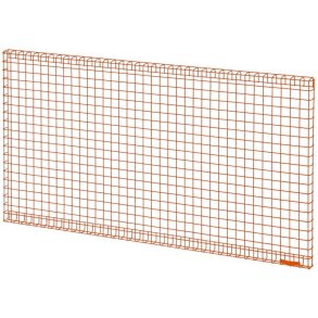 KALAGER Design PANEL Wandsysteem 95x51,5 cm, Orange