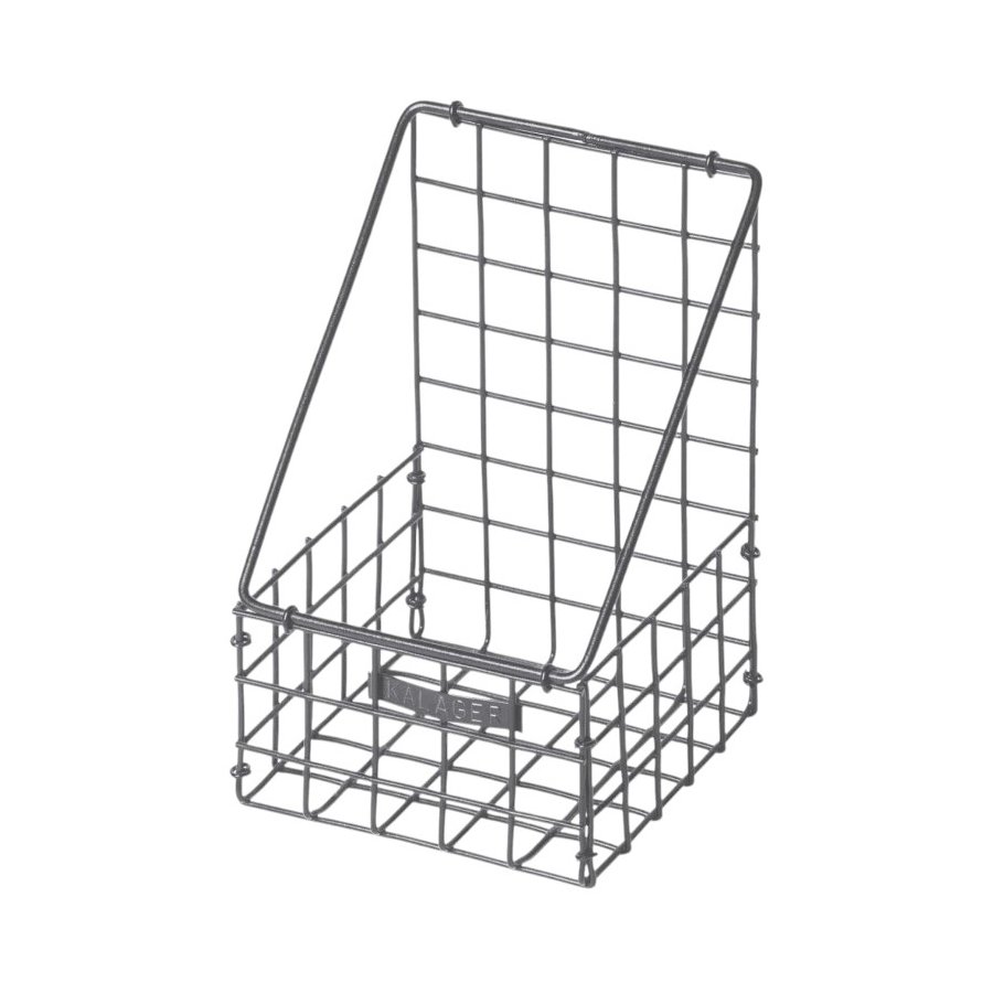 KALAGER Design WIRE Wandregal 21x13,5 cm, Rustic Grey