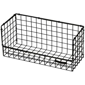 KALAGER Design WIRE Wandrekje 34x16 cm, Zwart