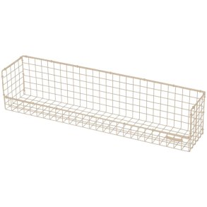 KALAGER Design WIRE Wandrekje 69,5x16 cm, Creme Beige