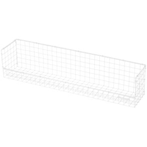 KALAGER Design WIRE Wandrekje 69,5x16 cm, Wit