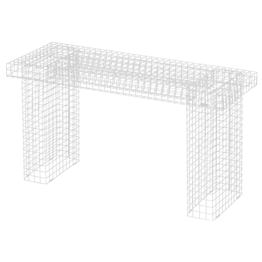 KALAGER Design WIRE Bnk 90 cm, Hvid