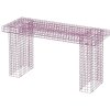 KALAGER Design WIRE Bnk 90 cm, Pink