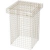 KALAGER Design WIRE Hocker H50 cm, Cremebeige