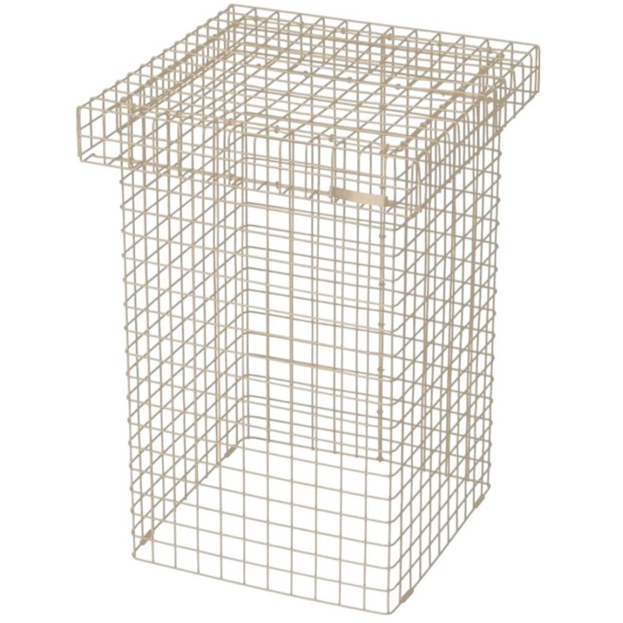 KALAGER Design WIRE Hocker H50 cm, Cremebeige