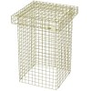 KALAGER Design WIRE Hocker H50 cm, Green Beige