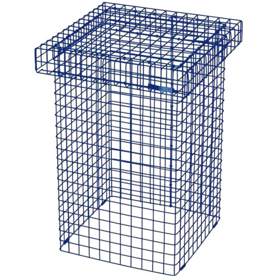 KALAGER Design WIRE Hocker H50 cm, Ultra Marine Blue