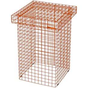 KALAGER Design WIRE Kruk H50 cm, Orange