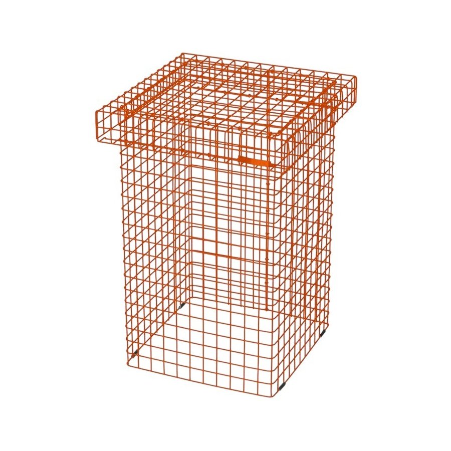 KALAGER Design WIRE Hocker H50 cm, Orange