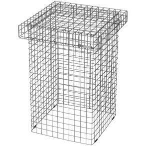 KALAGER Design WIRE Kruk H50 cm, Rustic Grey