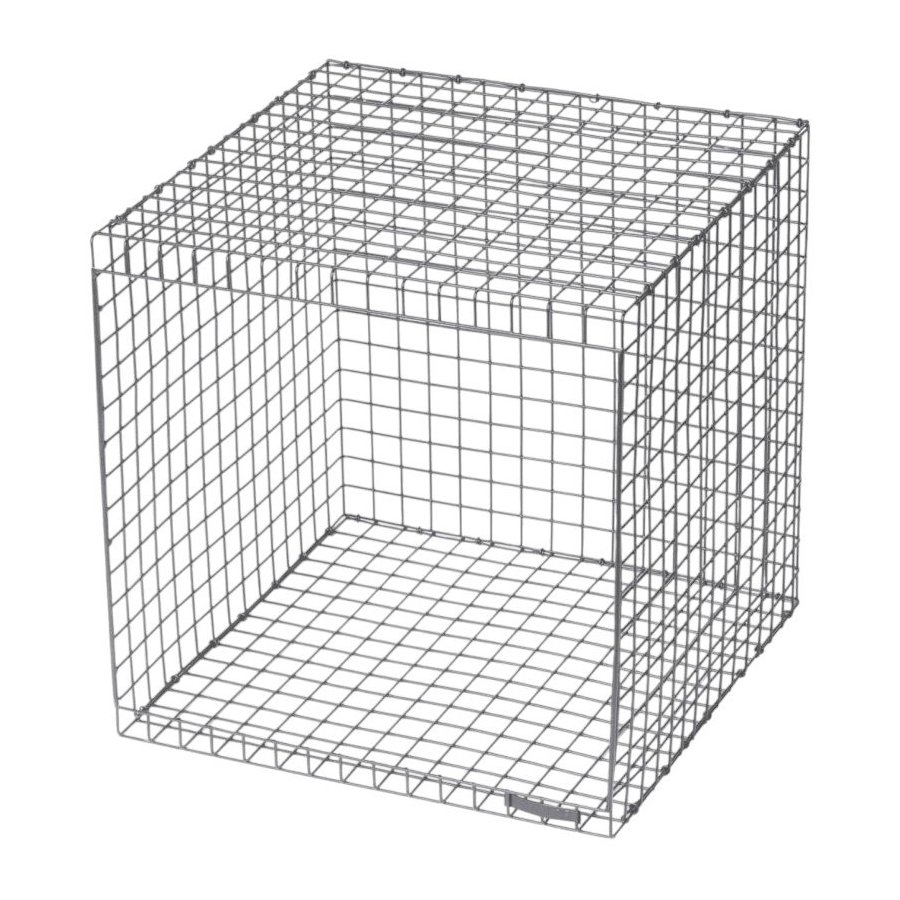 KALAGER Design WIRE CUBIC Modulreol 38,5x38,5 cm, Rustic Grey
