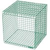 KALAGER Design WIRE CUBIC Modulreol 38,5x38,5 cm, Signal Green