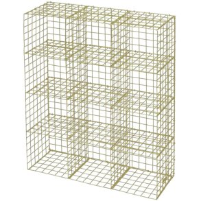 KALAGER Design Mokkenrek 61,5x48 cm, Green Beige