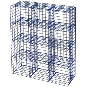 KALAGER Design Mokkenrek 61,5x48 cm, Ultra Marine Blue