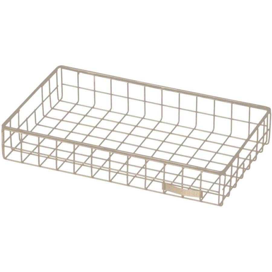 KALAGER Design WIRE Bakke 31,5x19,5 cm, Creme Beige