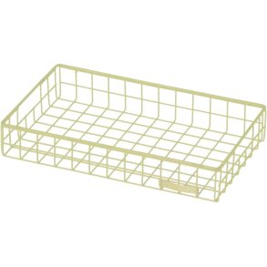 KALAGER Design WIRE Tray 31,5x19,5 cm, Green Beige