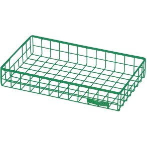 KALAGER Design WIRE Tray 31,5x19,5 cm, Signal Green