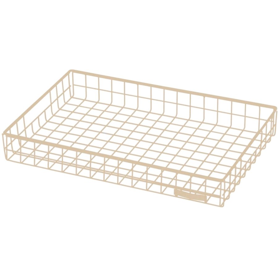 KALAGER Design WIRE Bakke 39,5x27 cm, Creme Beige