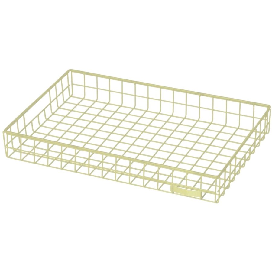 KALAGER Design WIRE Bakke 39,5x27 cm, Green Beige