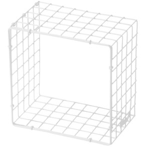 KALAGER Design WIRE SQUARE Wandrekje 21x21 cm, Wit
