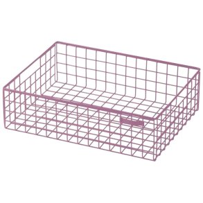 KALAGER Design Opbevaringskurv 39,5x27 cm, Pink