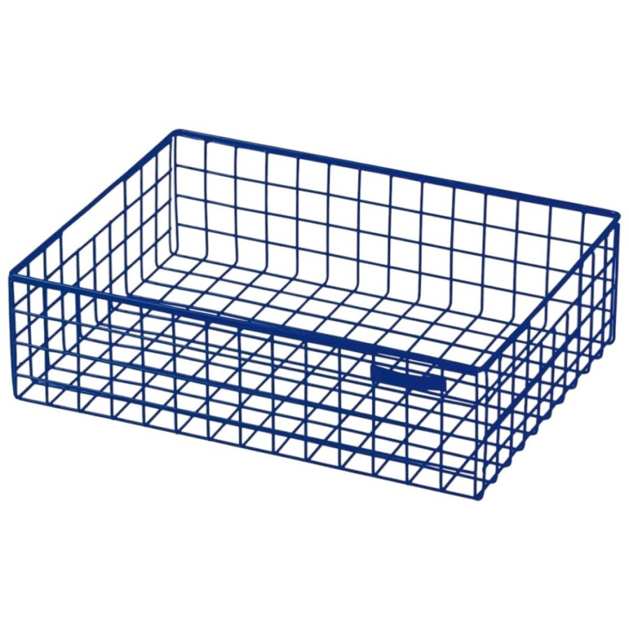 KALAGER Design Aufbewahrungskorb 39,5x27 cm, Ultra Marine Blue