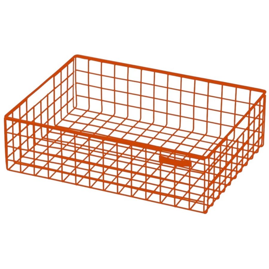 KALAGER Design Aufbewahrungskorb 39,5x27 cm, Orange