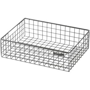 KALAGER Design Opbevaringskurv 39,5x27 cm, Rustic Grey