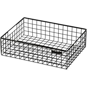 KALAGER Design Opbergmand 39,5x27 cm, Zwart