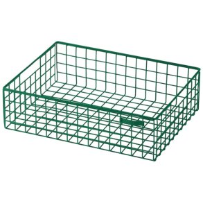 KALAGER Design Opbevaringskurv 39,5x27 cm, Signal Green