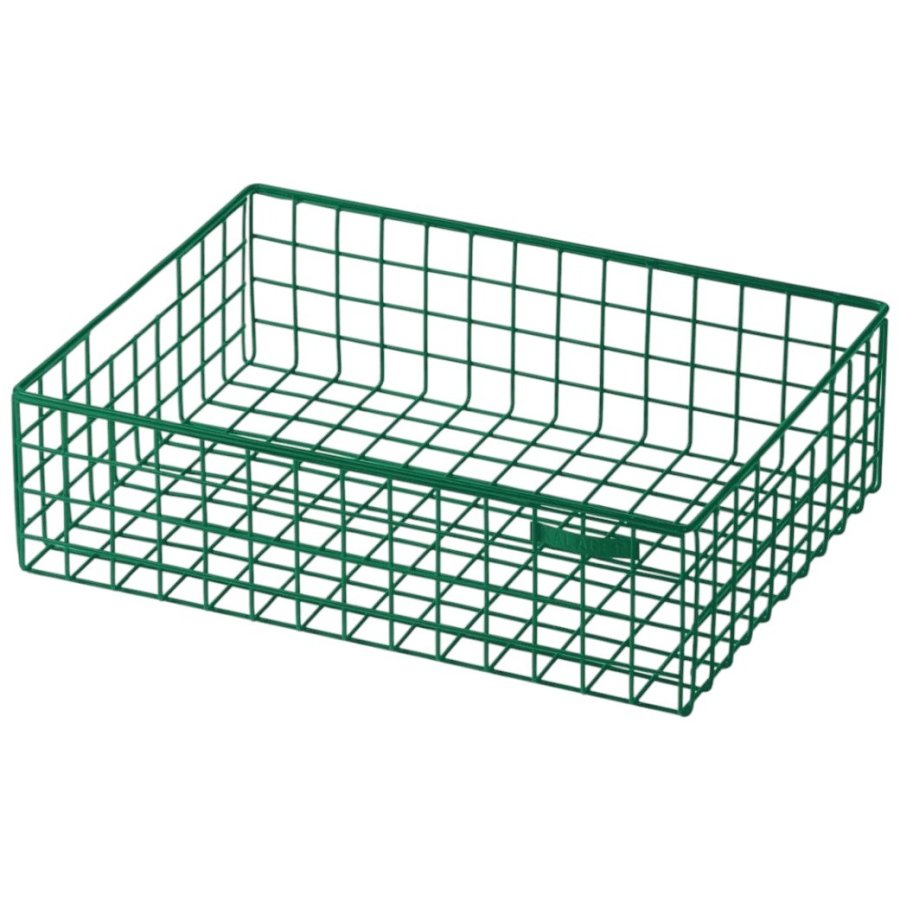 KALAGER Design Aufbewahrungskorb 39,5x27 cm, Signal Green