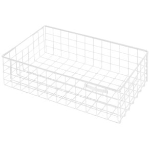 KALAGER Design Opbevaringskurv 31,5x19,5 cm, Hvid