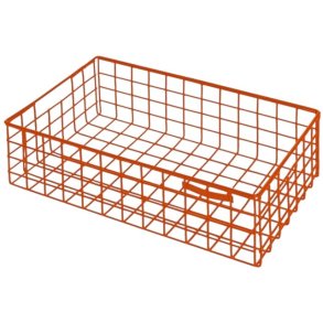 KALAGER Design Opbevaringskurv 31,5x19,5 cm, Orange