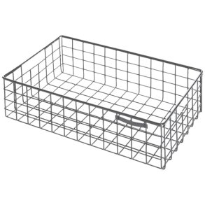 KALAGER Design Opbevaringskurv 31,5x19,5 cm, Rustic Grey