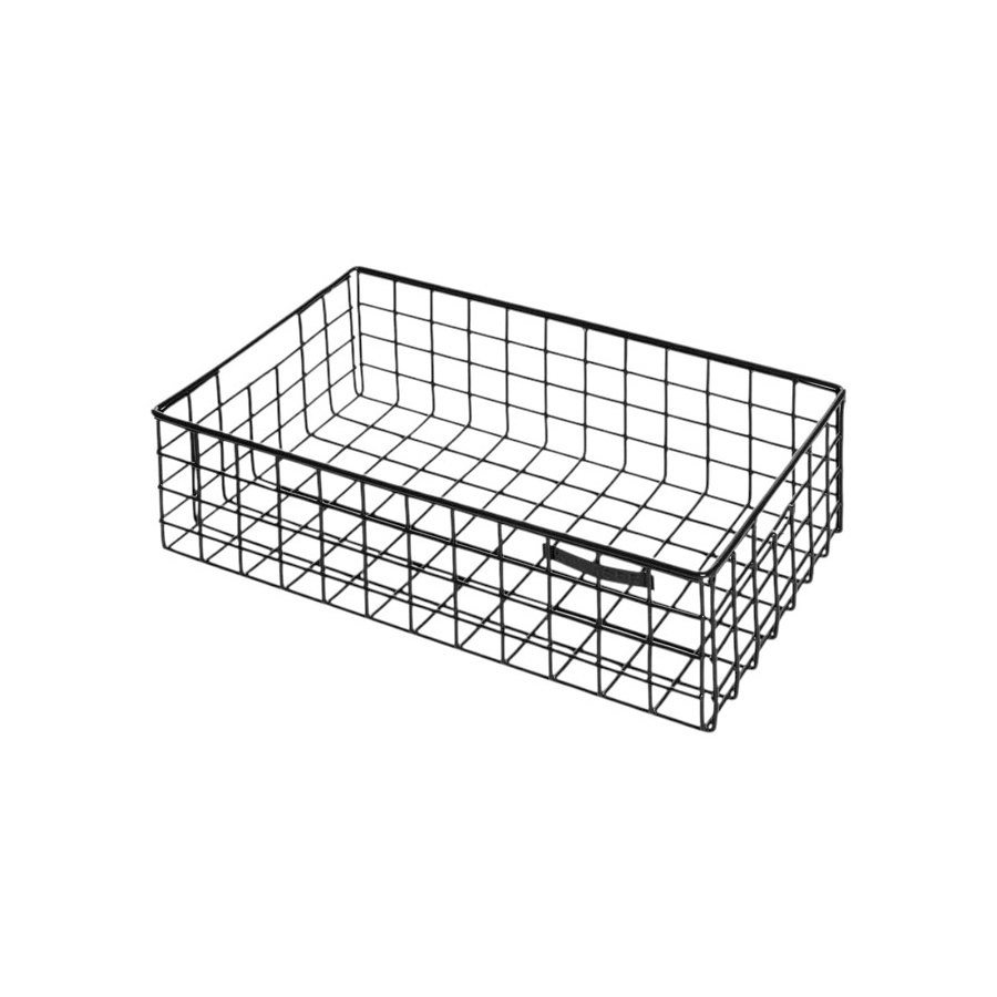 KALAGER Design Opbevaringskurv 31,5x19,5 cm, Sort